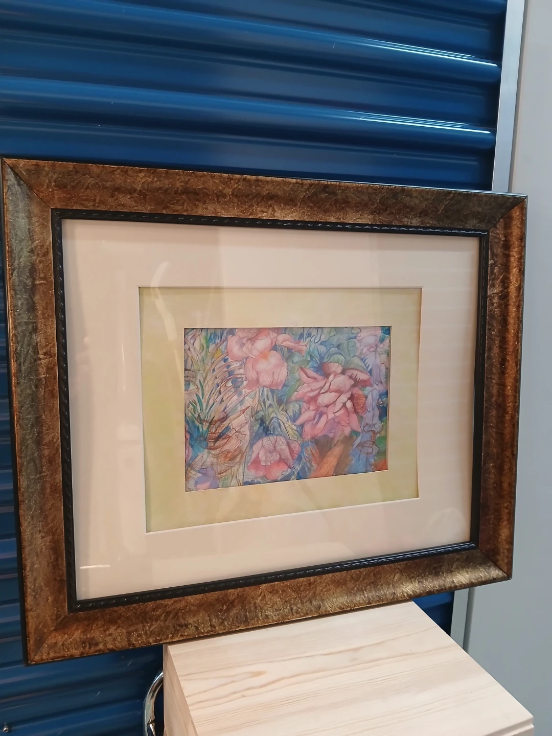 Amanti Framed Abstract Floral Art drawing - photo 3