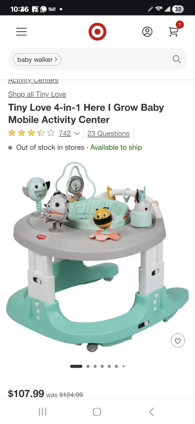 Tiny Love 4-in-1 Here I Grow Baby Mobile Activity Center - photo 3