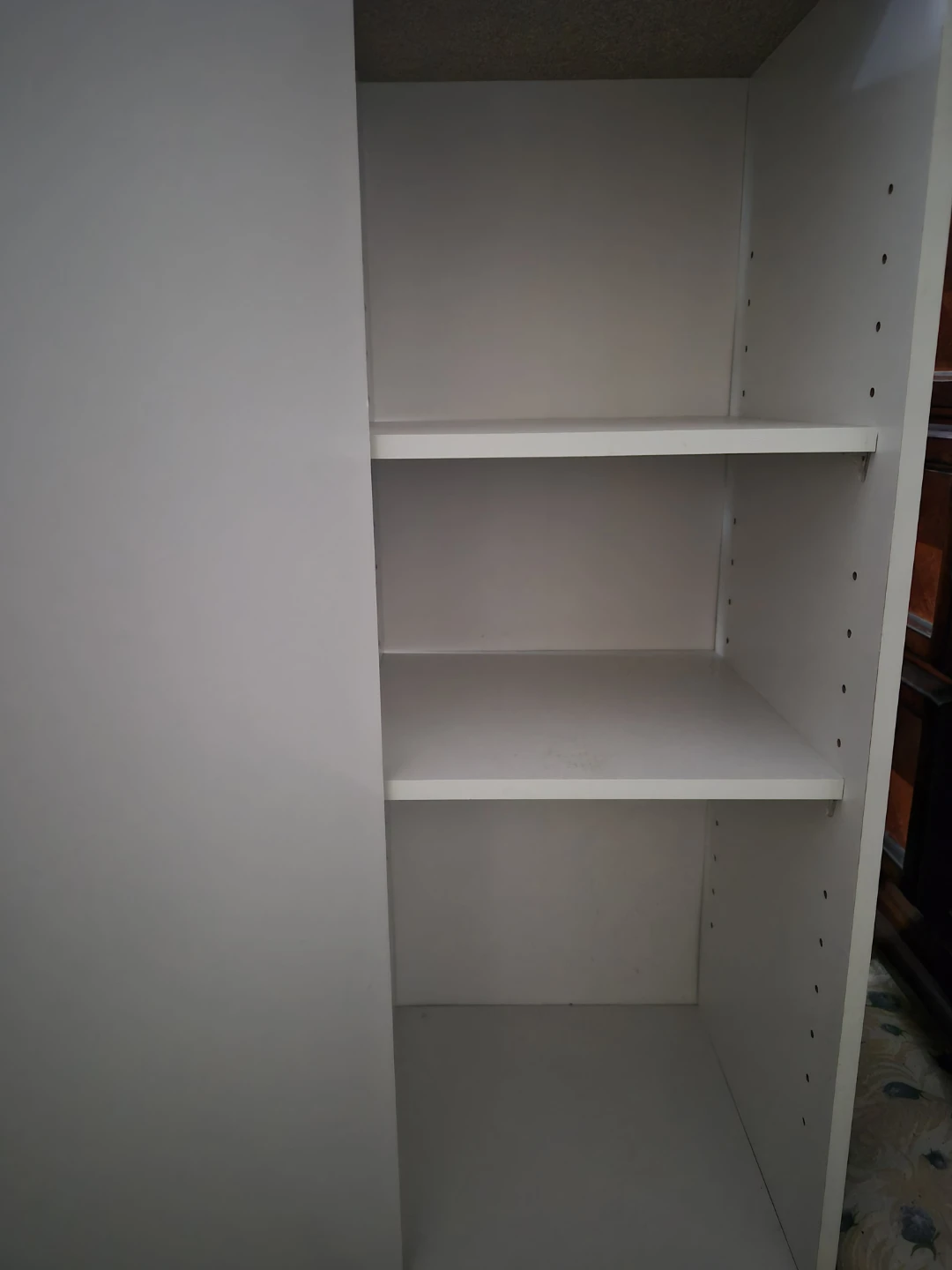 White Cabinet with Shelves