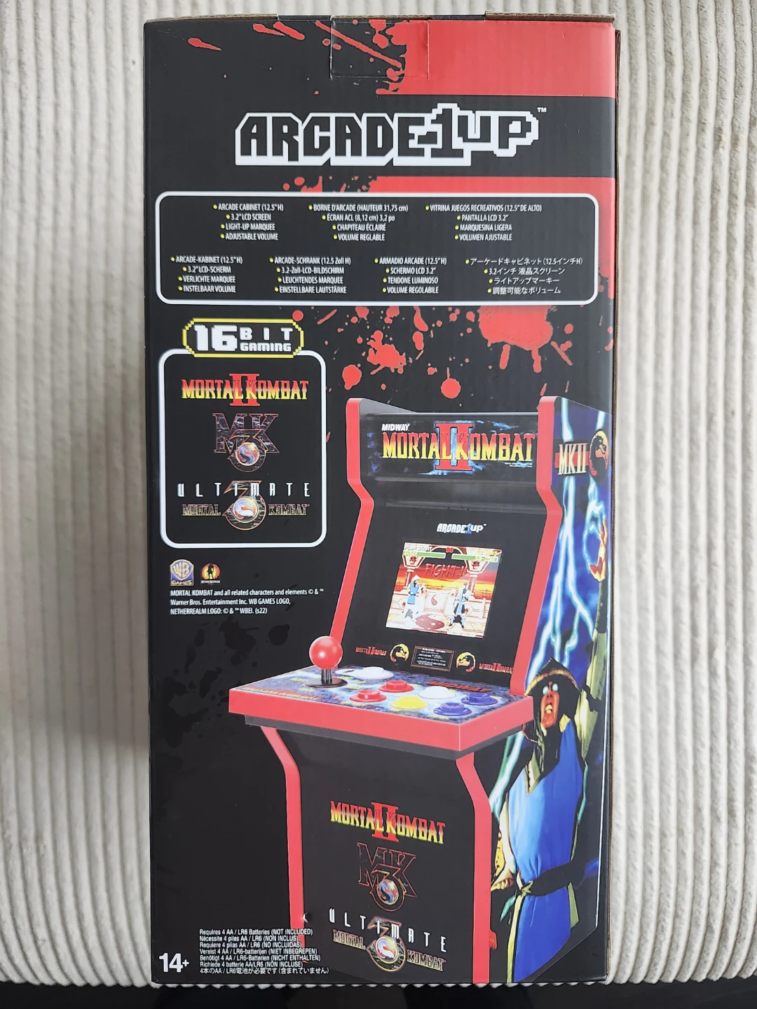 Arcade1Up Mortal Kombat II Countercade - New in Box! - photo 4