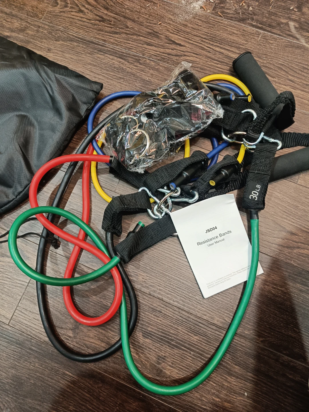 Resistance Bands Set with Handles and Bag