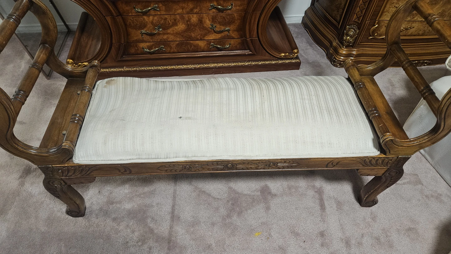 Vintage Style Wooden Bench - photo 3