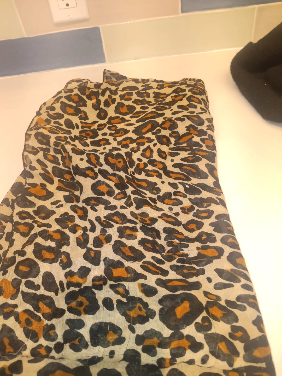 Leopard Print Scarf