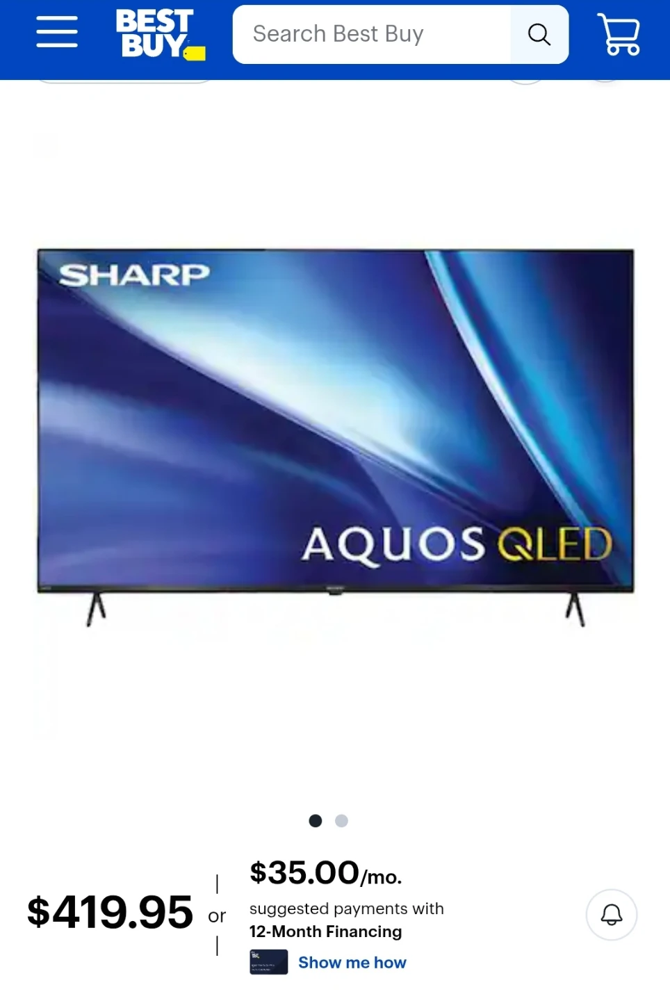 Sharp 55" 4K Ultra HD QD LED TV - photo 4