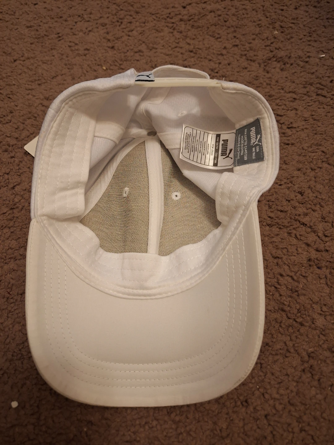 (New) Puma White Adjustable Hat - photo 3