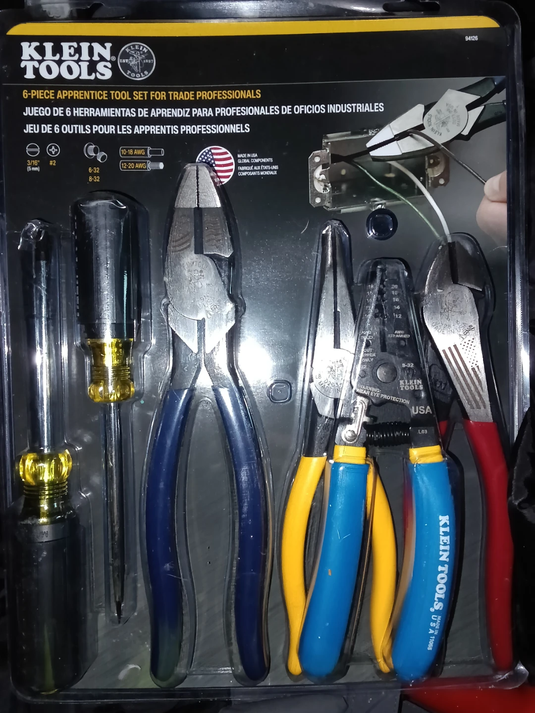 Klein Tools 6-Piece Apprentice Tool Set