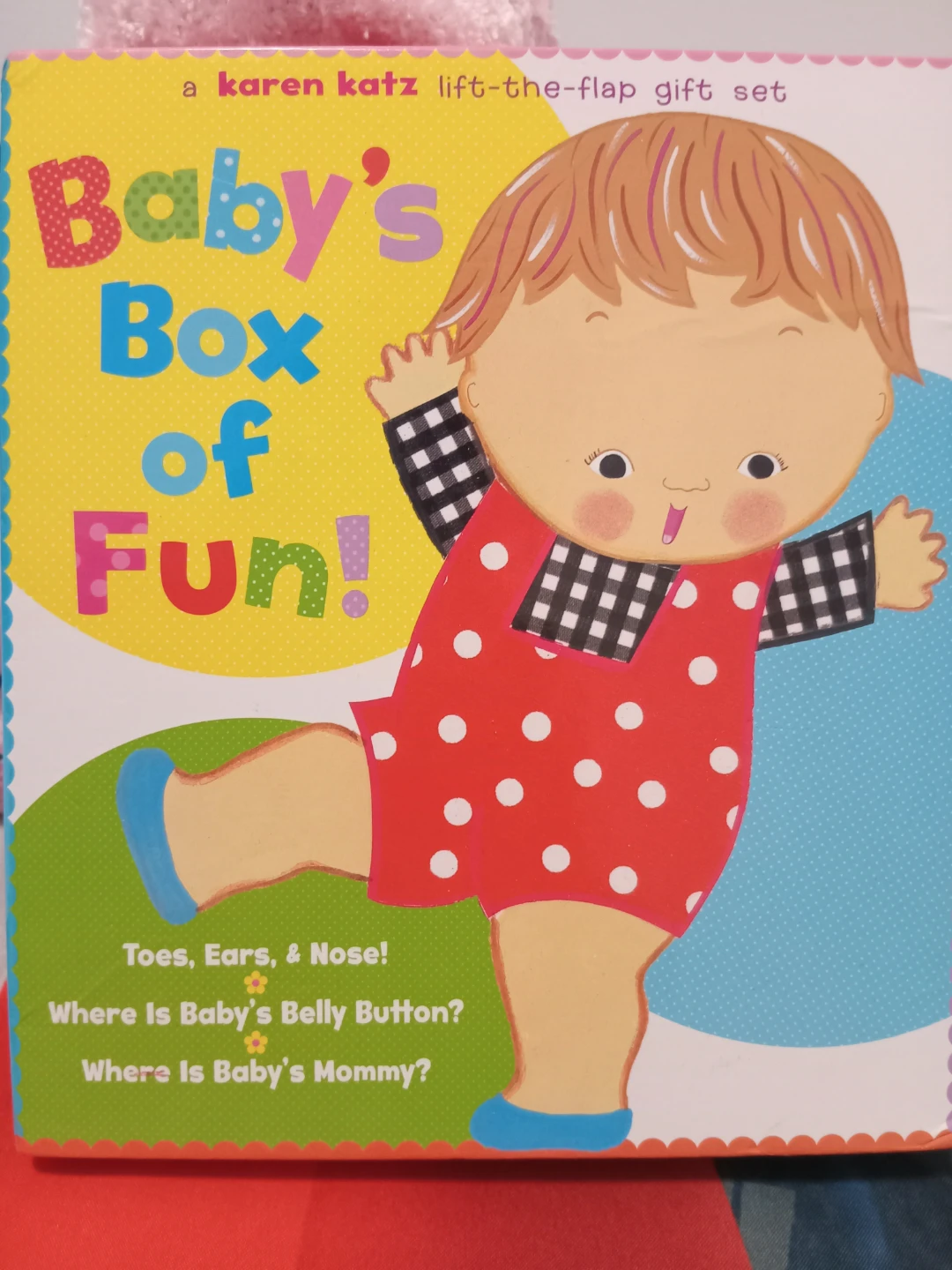 Karen Katz Baby's Box of Fun! Lift-the-Flap Gift Set