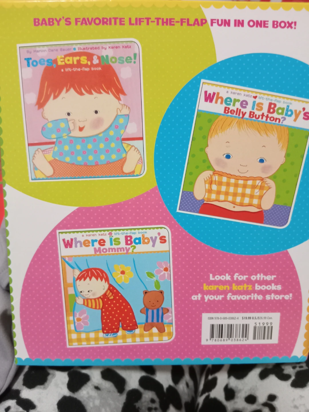 Karen Katz Baby's Box of Fun! Lift-the-Flap Gift Set - photo 2