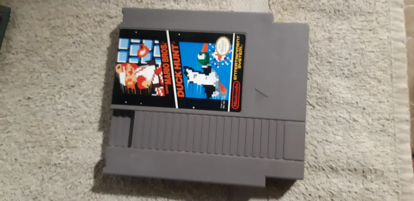 Nintendo NES Mario Bros/Duck Hunt Game Cartridge