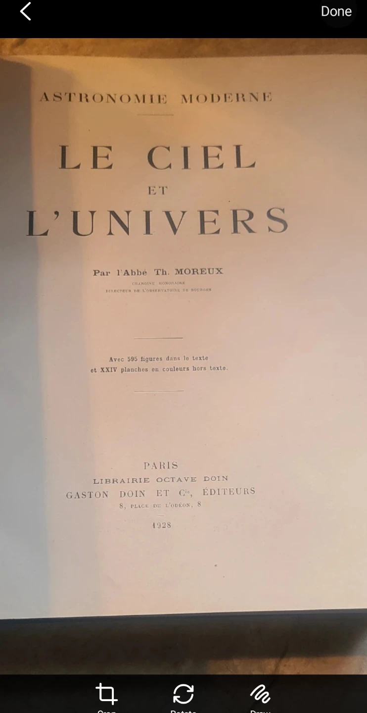 Le Ciel & L'Univers by Abbé Moreux Book - photo 4