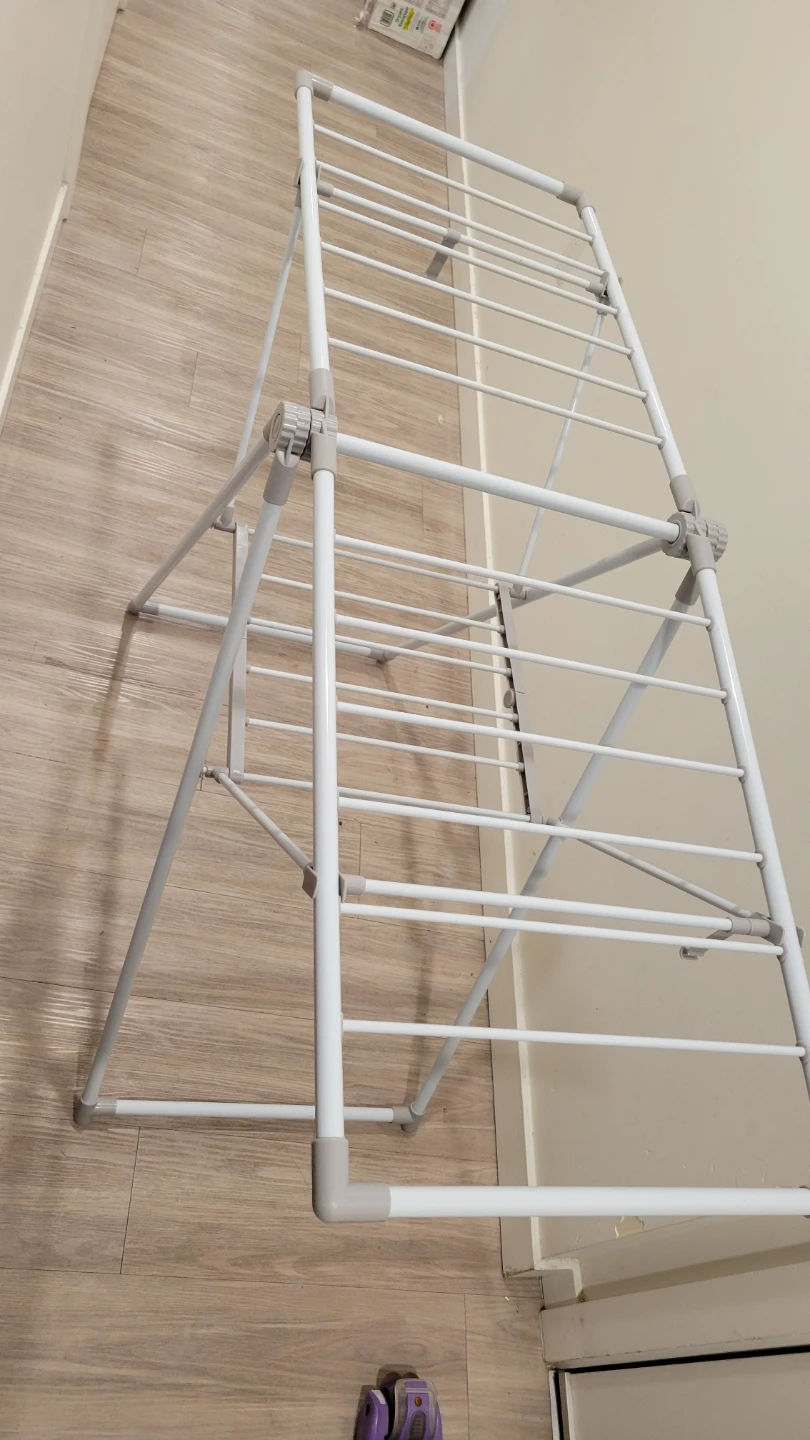 White Collapsible Drying Rack - photo 2