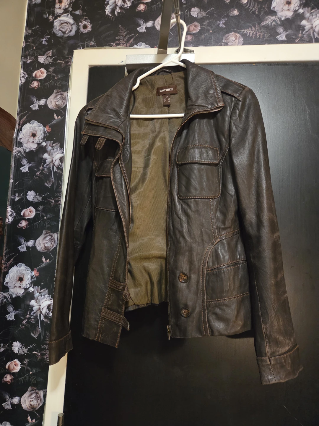 Danier Leather Jacket - Size M