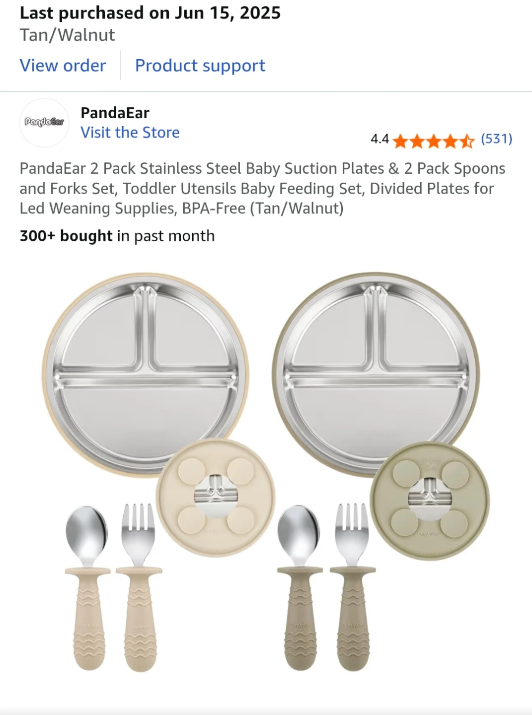 Baby Feeding Bundle: PandaEar Plates, Nuby Nibbler, & More! - photo 2