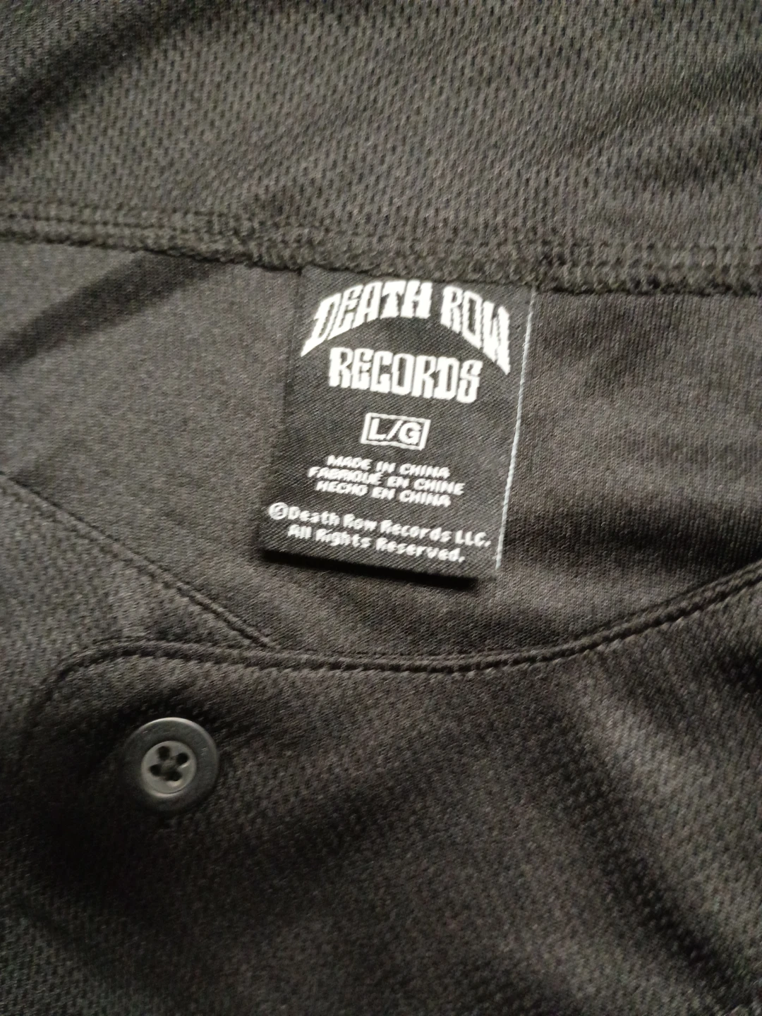 Death Row Records Baseball Jersey - photo 3