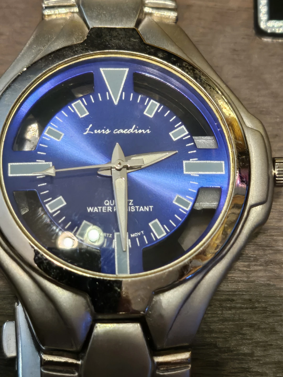 Luis Cardini Quartz Water Resistant Watch