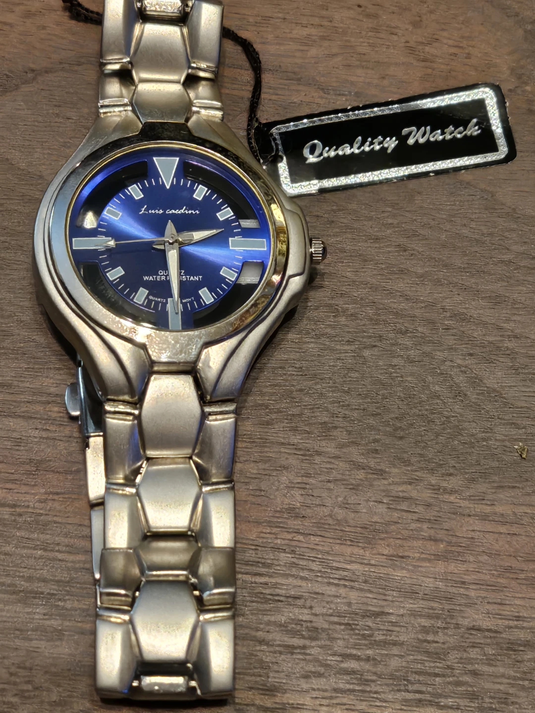 Luis Cardini Quartz Water Resistant Watch - photo 4