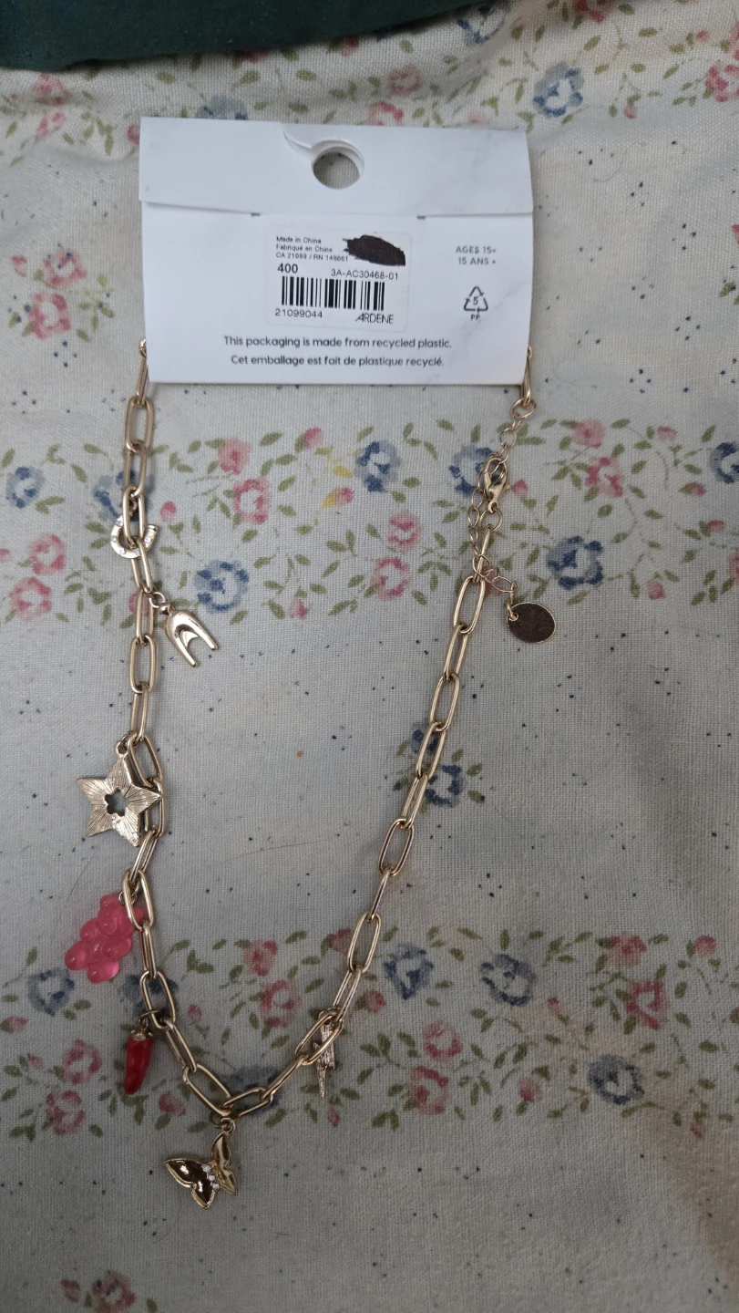 Ardene Charm Necklace