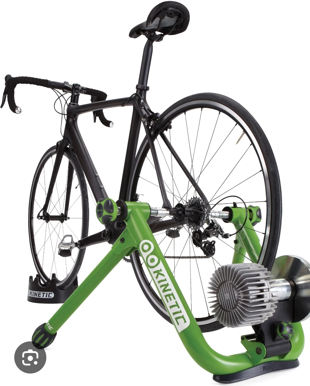 Bicycle trainer by Kurt Kinetic