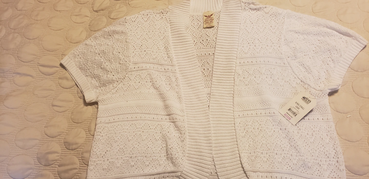 FAFED Glory White Shrug XXL - photo 2