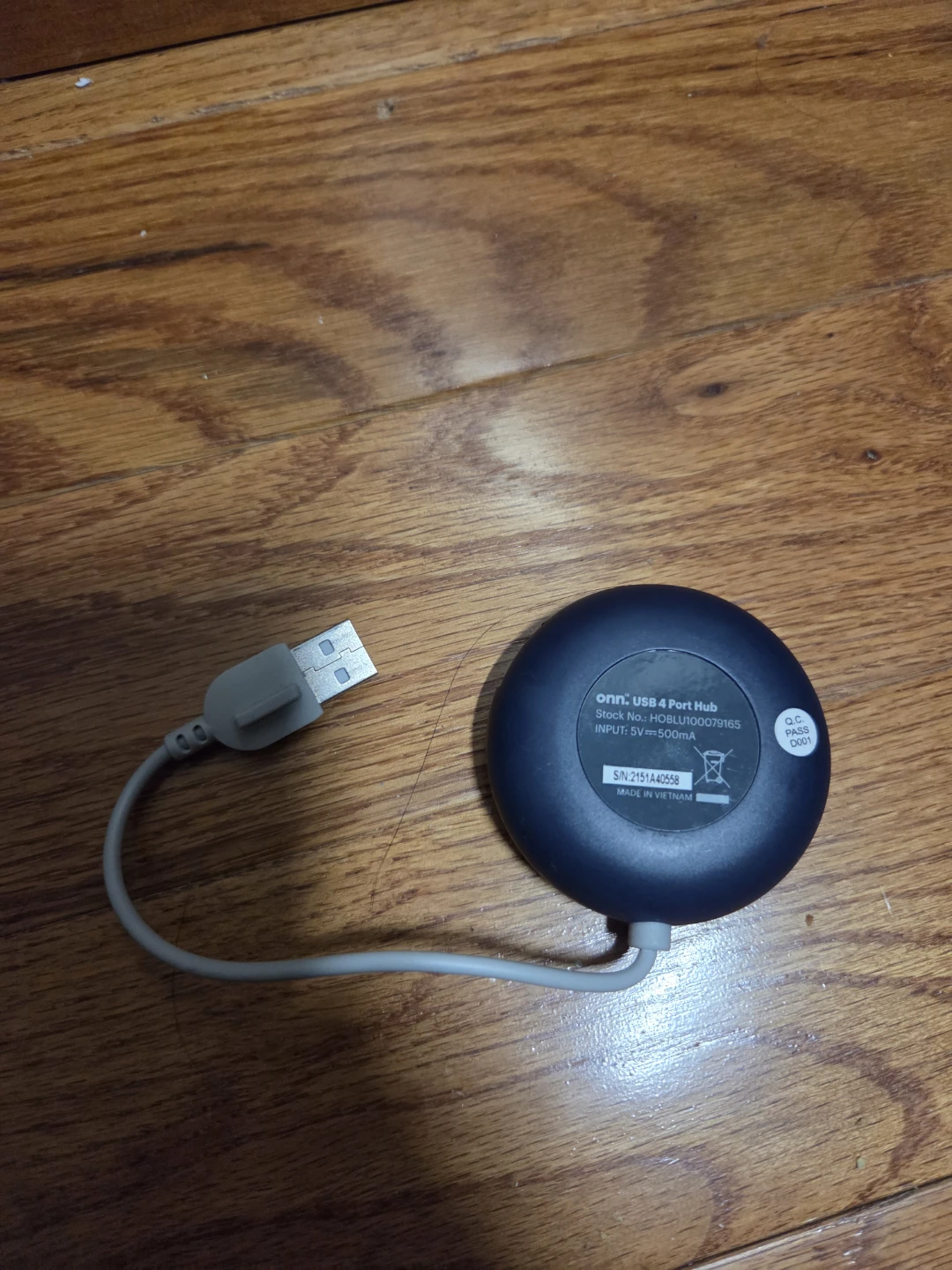Onn. USB 4 Port Hub
