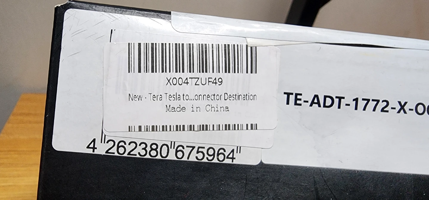 Tera TSL to J1772 Charger Adapter (48A Max) - photo 2