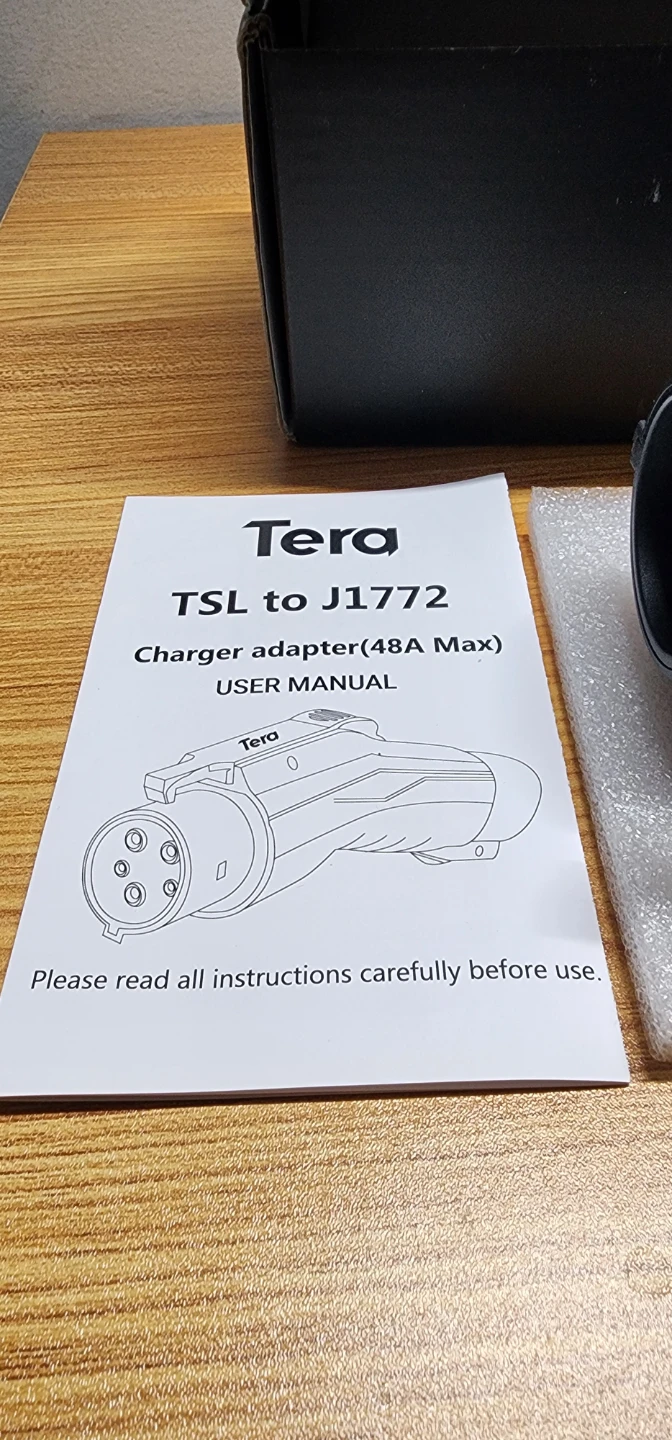 Tera TSL to J1772 Charger Adapter (48A Max) - photo 3