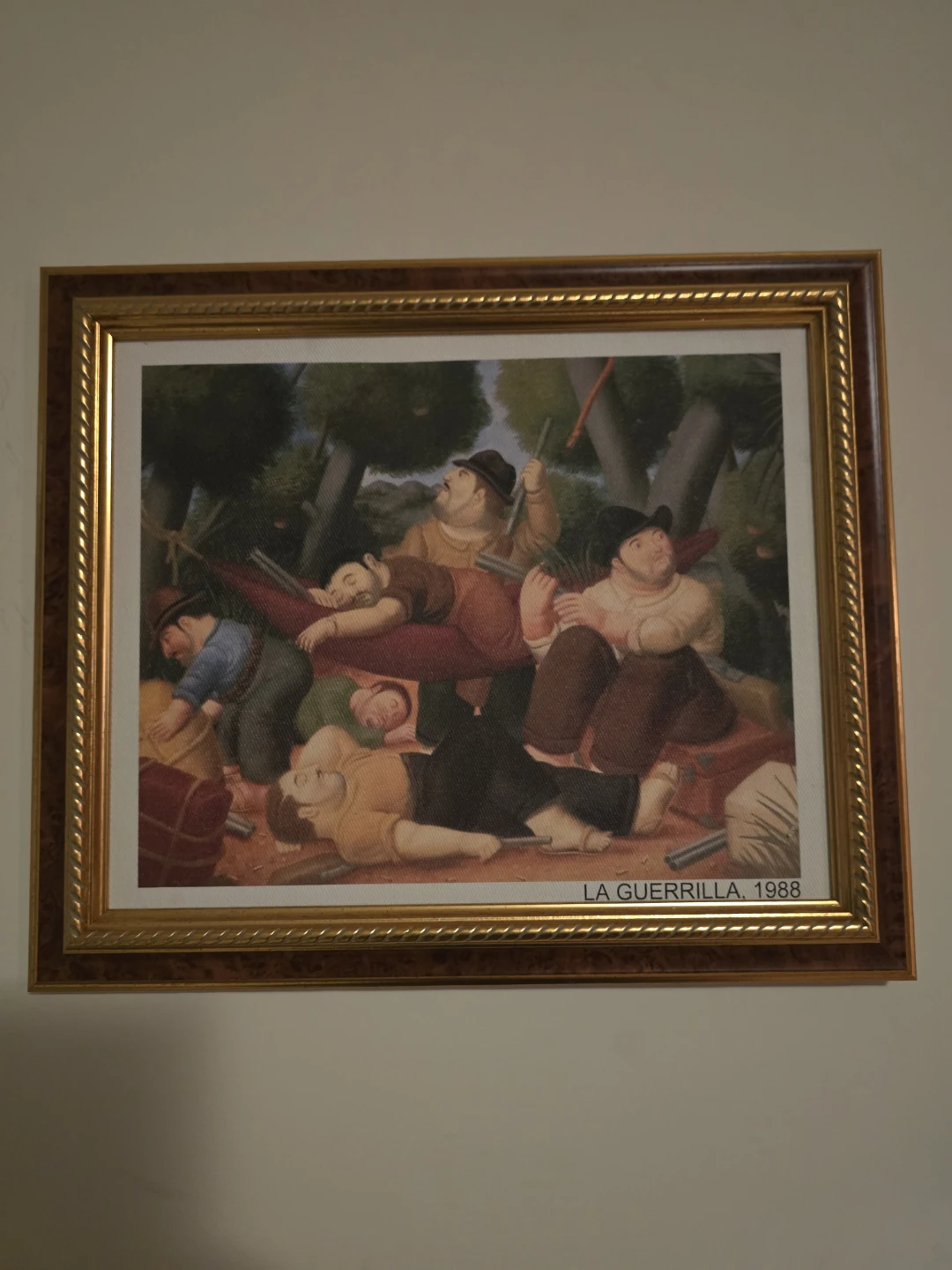 Botero Style Framed Art and others (Decorative Print) - photo 2