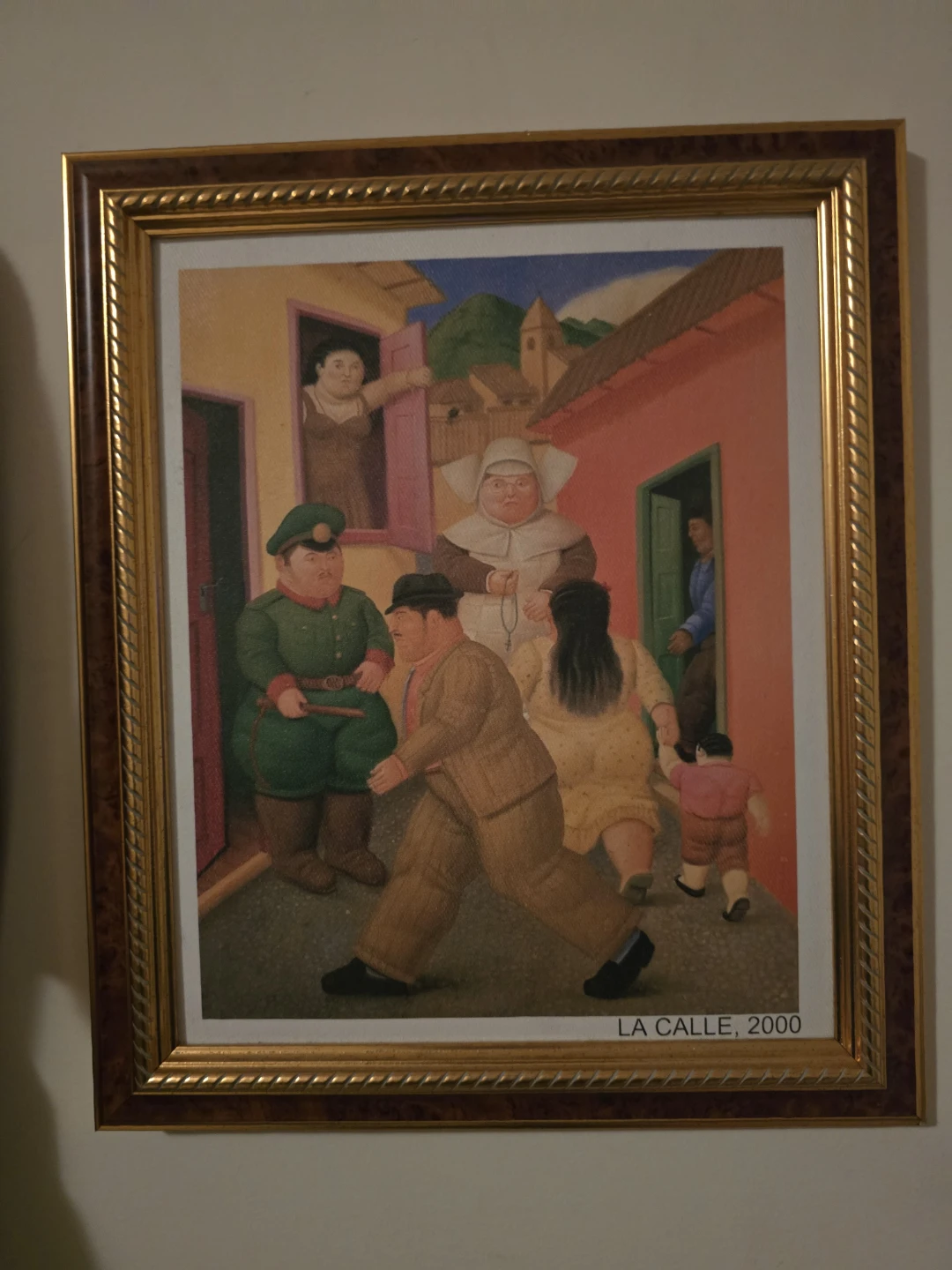 Botero Style Framed Art and others (Decorative Print) - photo 3