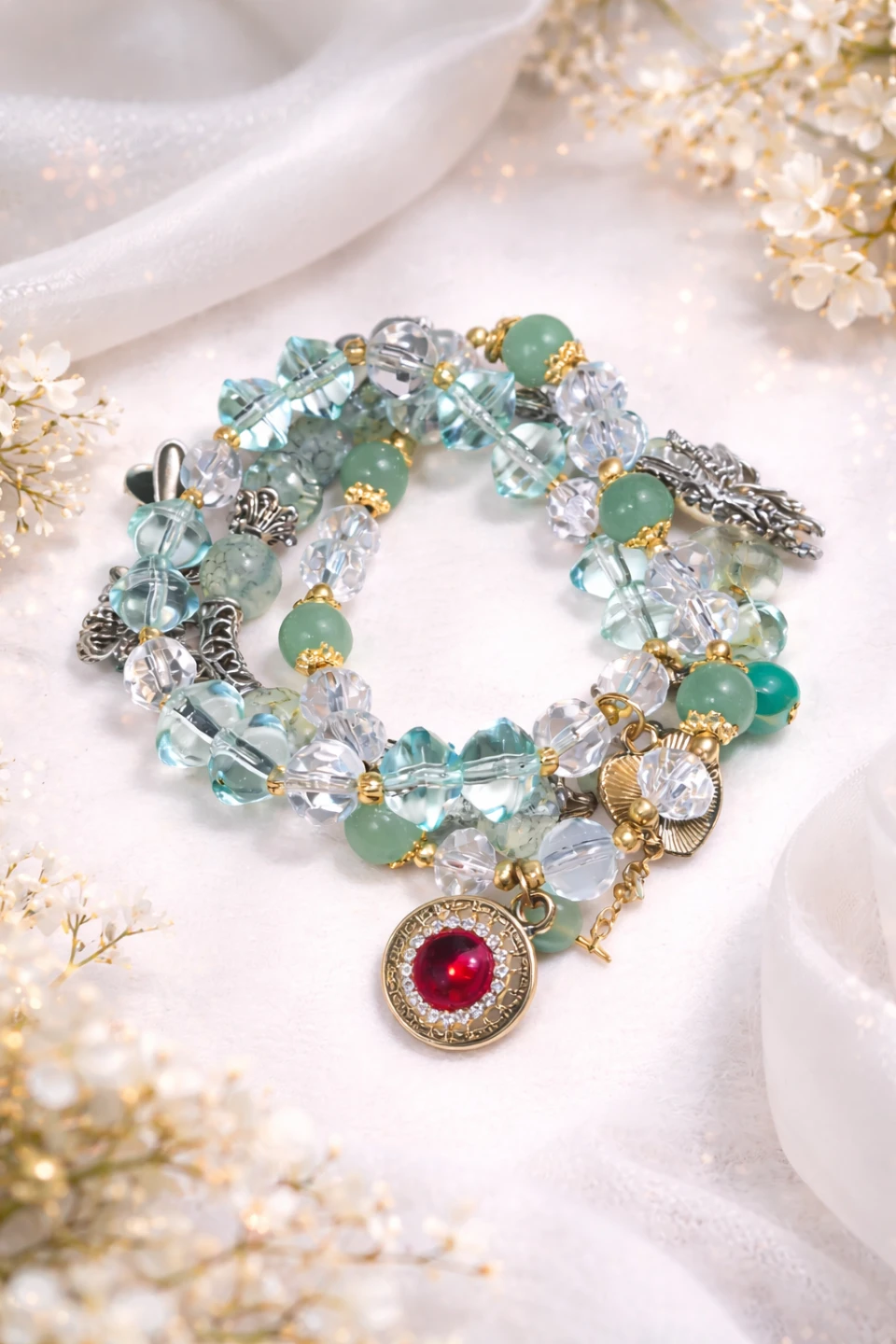 Beaded Charm Bracelets - Handmade Jewellery - photo 3