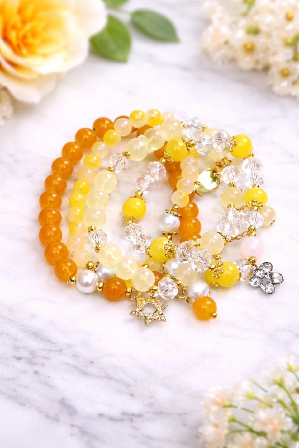 Beaded Charm Bracelets - Handmade Jewellery - photo 4
