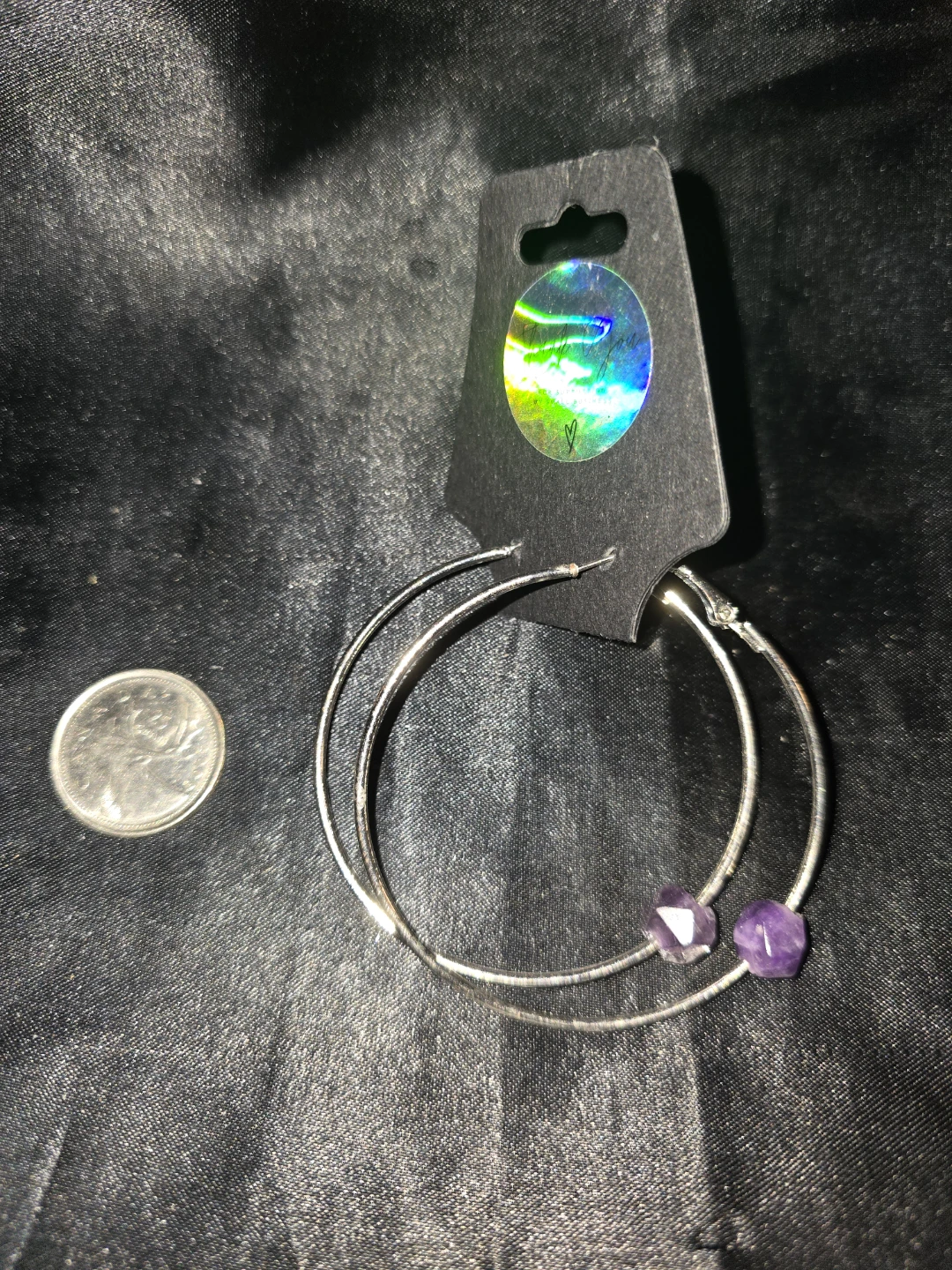Assorted Beaded Bracelets and Hoop Earrings Set - photo 3