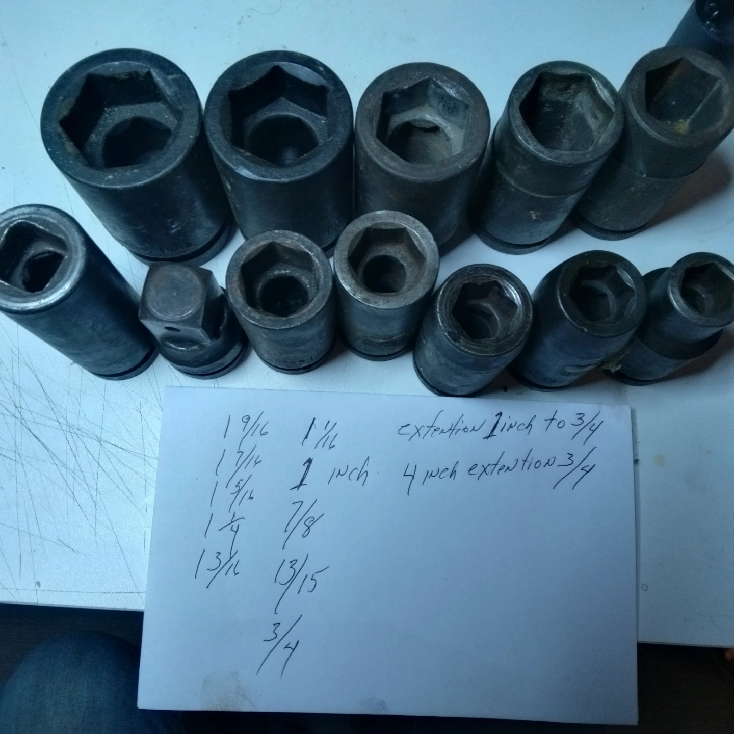 Heavy duty truck sockets PROTO AND Armstrong