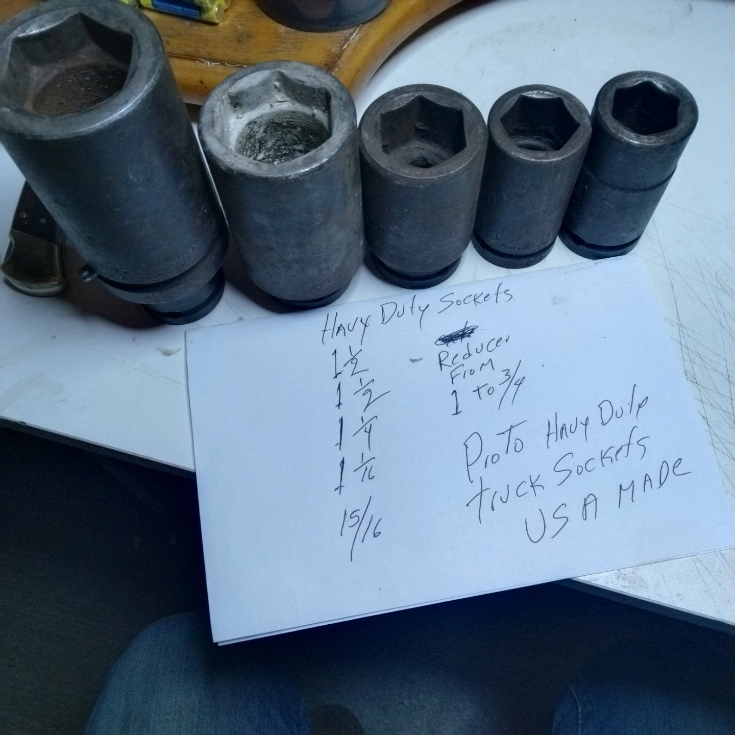 Heavy duty truck sockets PROTO AND Armstrong - photo 3