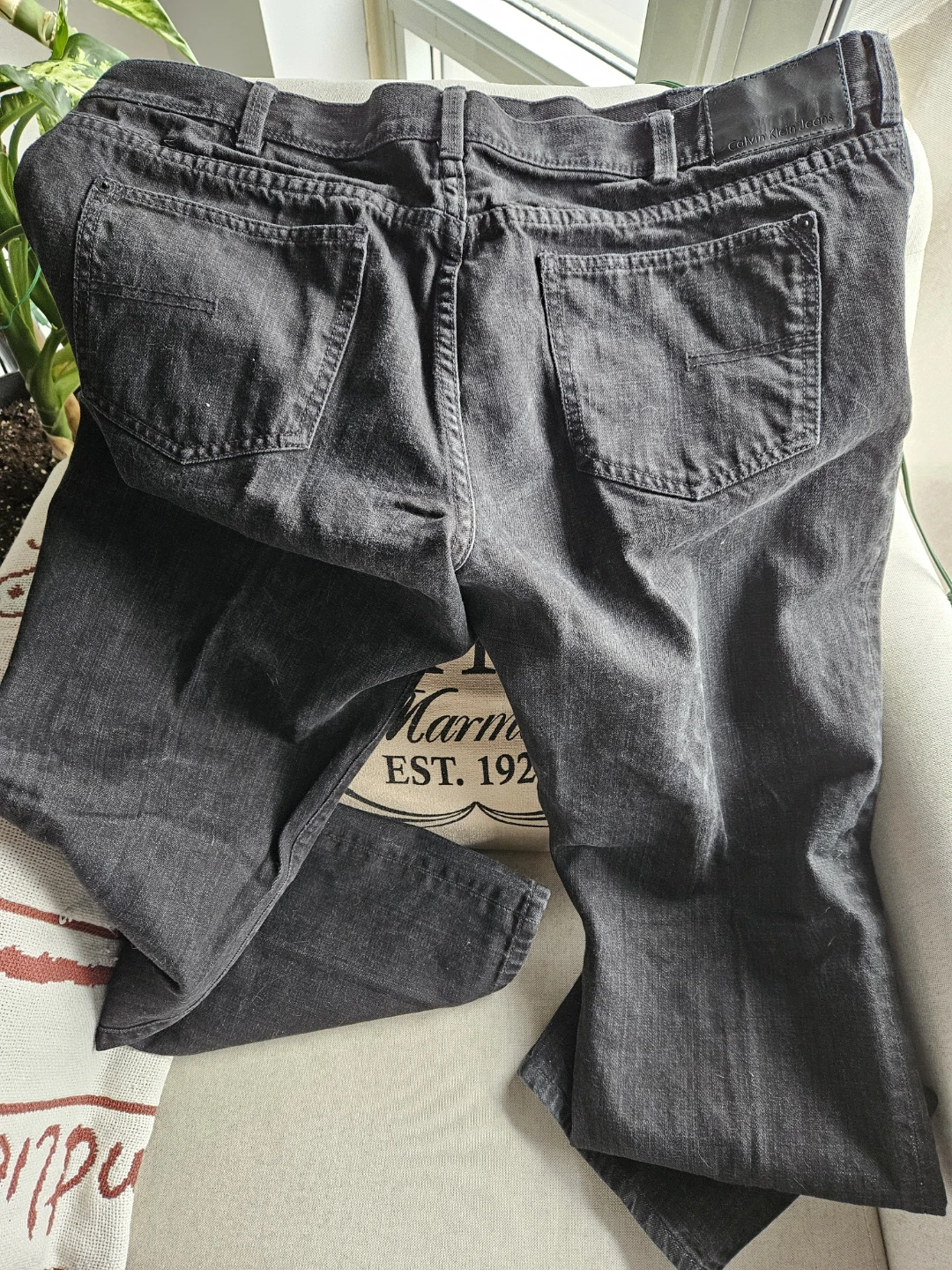 🧡 Calvin Klein Jeans, Size 38, Skinny, used - photo 3