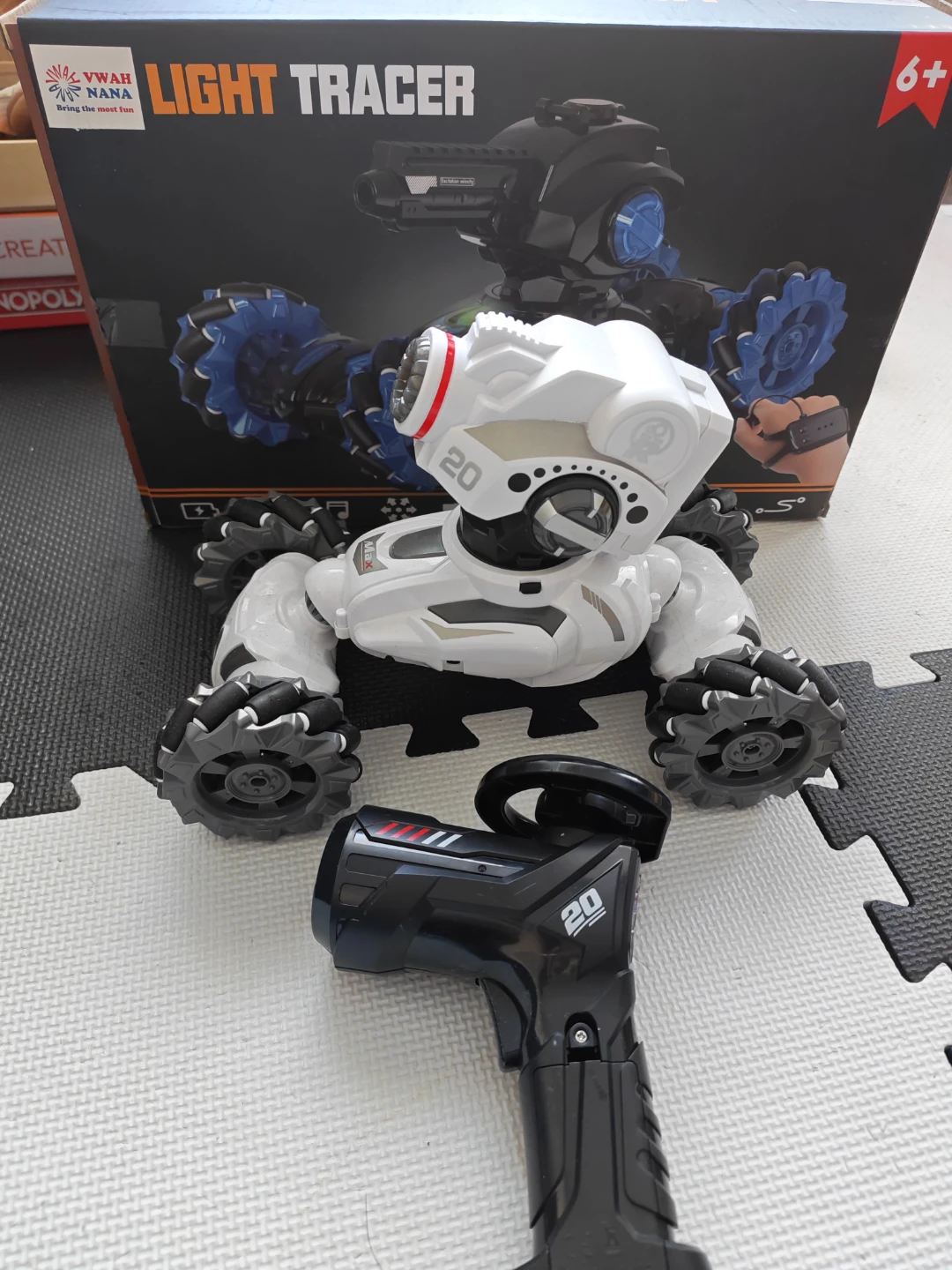 VWAH NANA Light Tracer Remote Control Stunt Car - photo 2