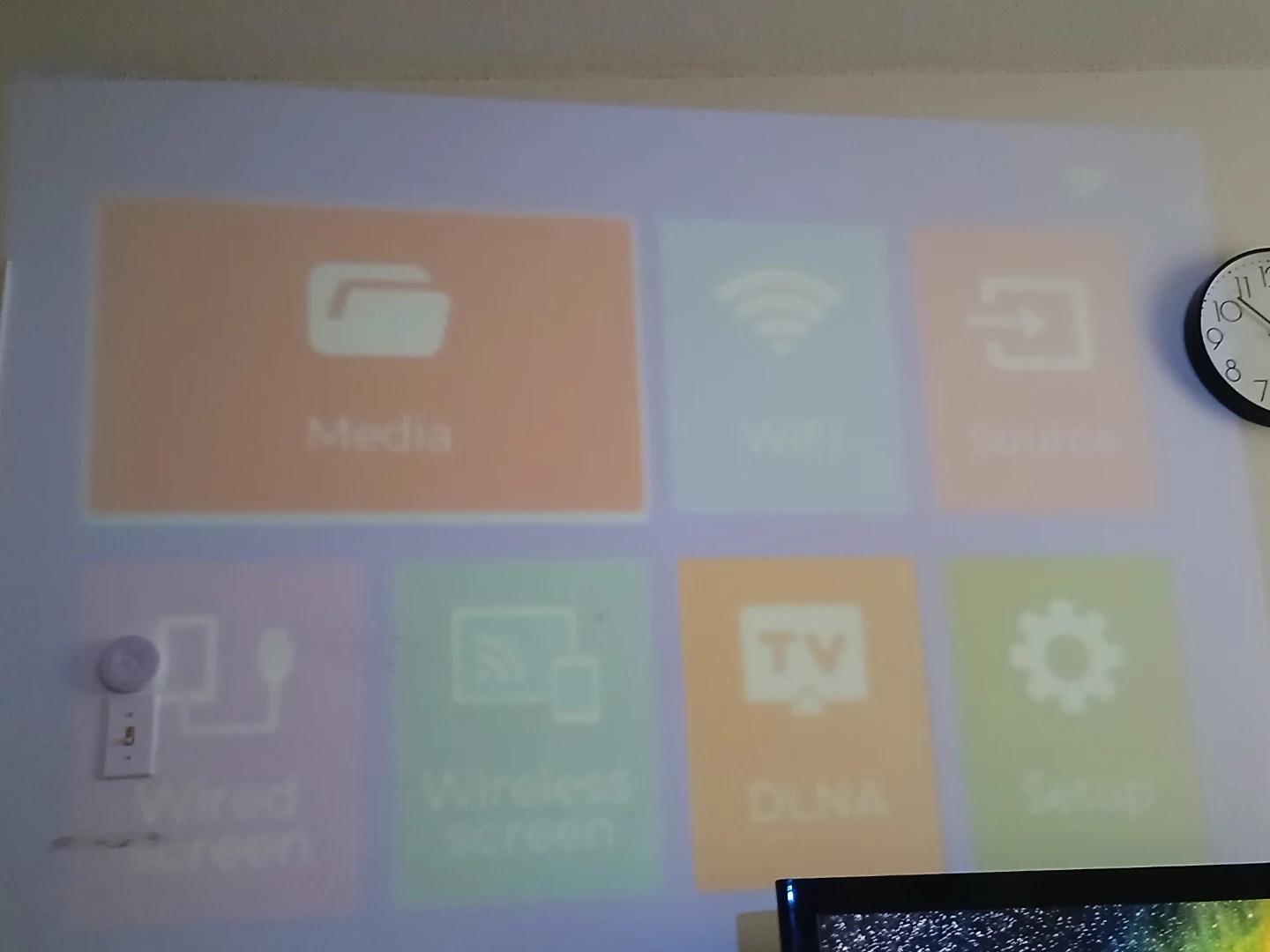 White Portable Projector - photo 4