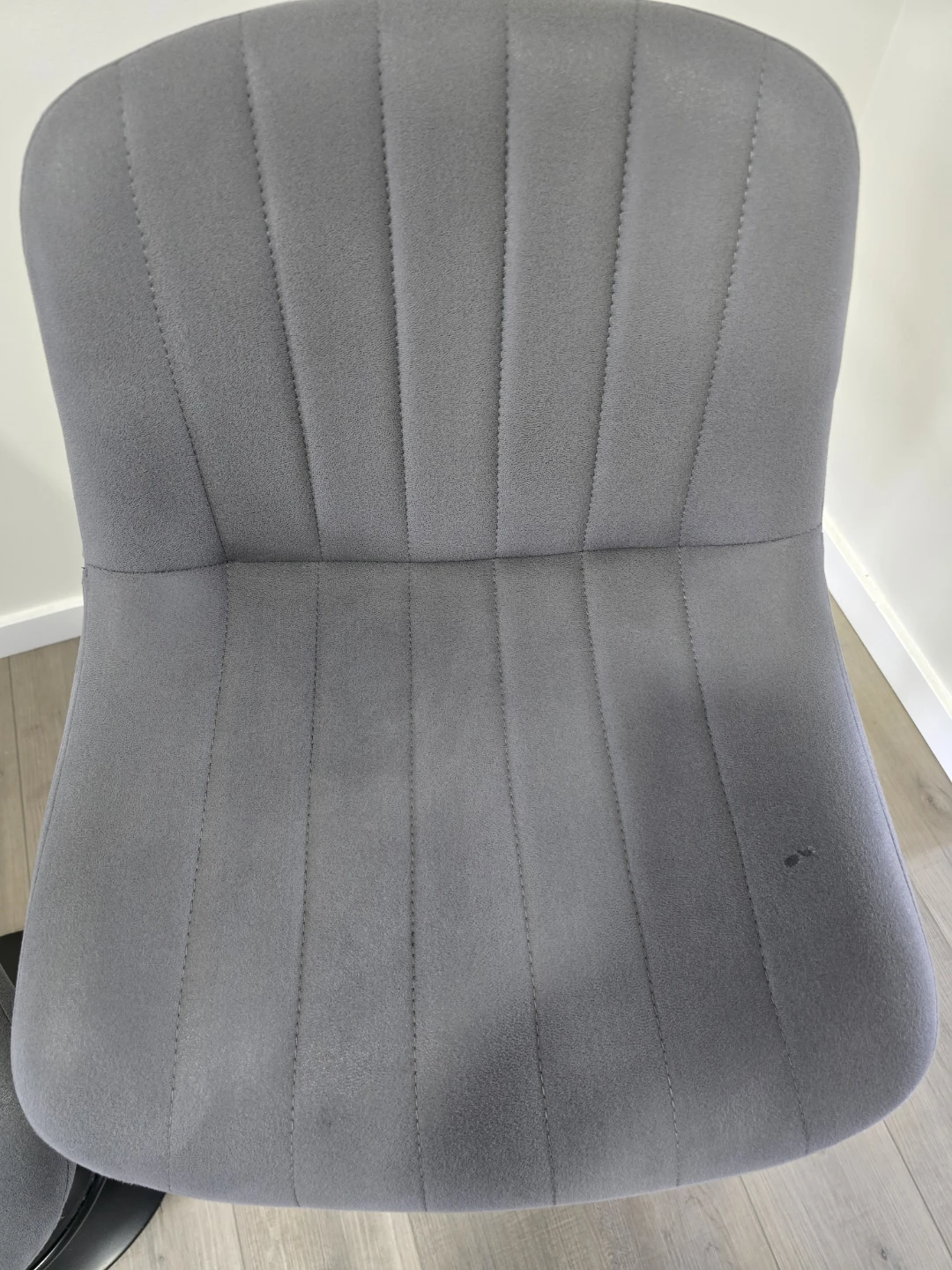 Set of 2 Grey Adjustable Bar Stools - photo 2