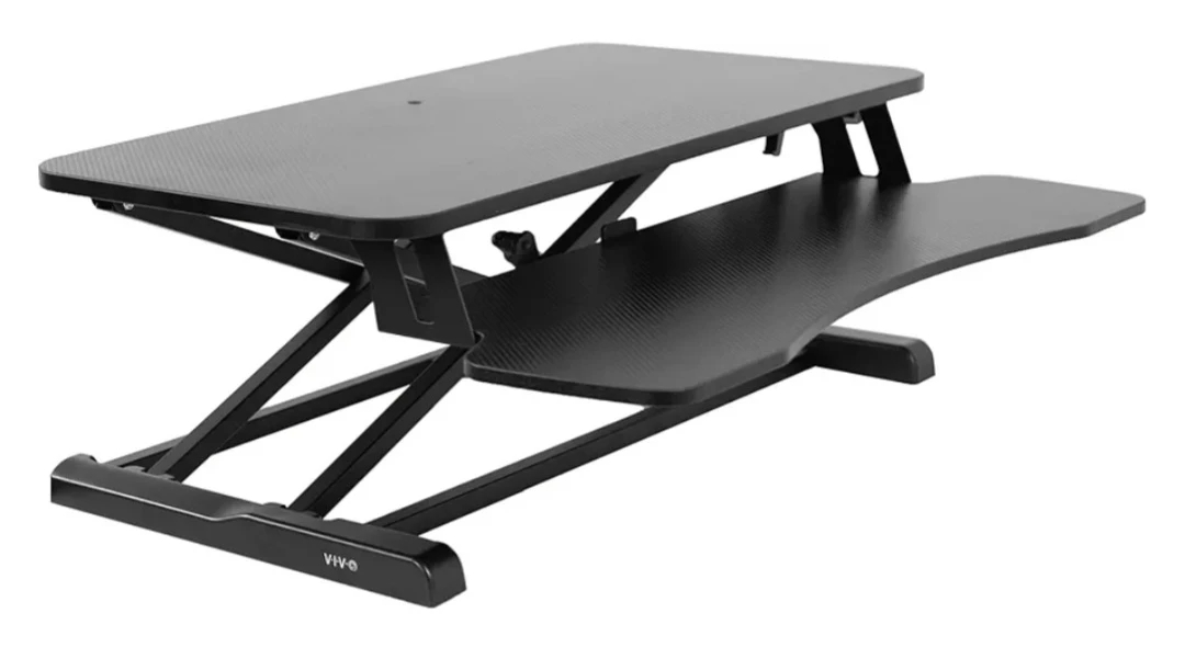 VIVO Black Standing Desk Converter 40.64cm x 80.01cm