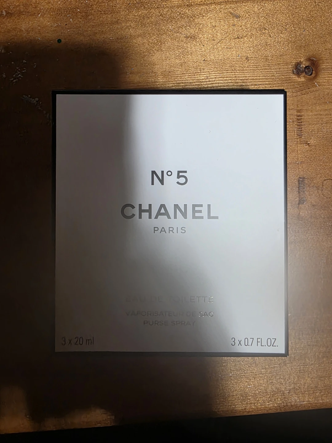Chanel N°5 Eau de Toilette Purse Spray 3x20ml