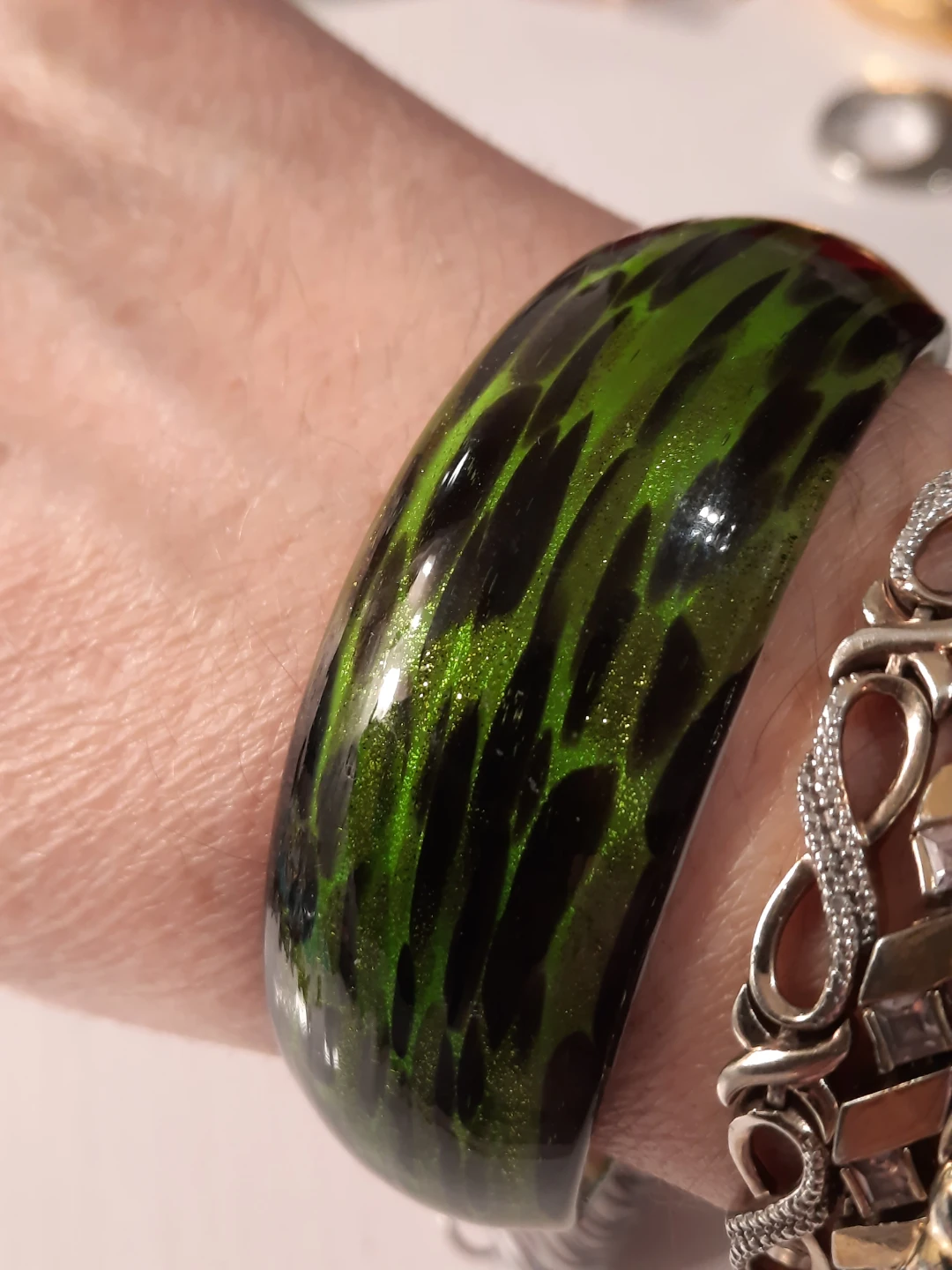 Murano glass bracelet  and pendant - photo 5