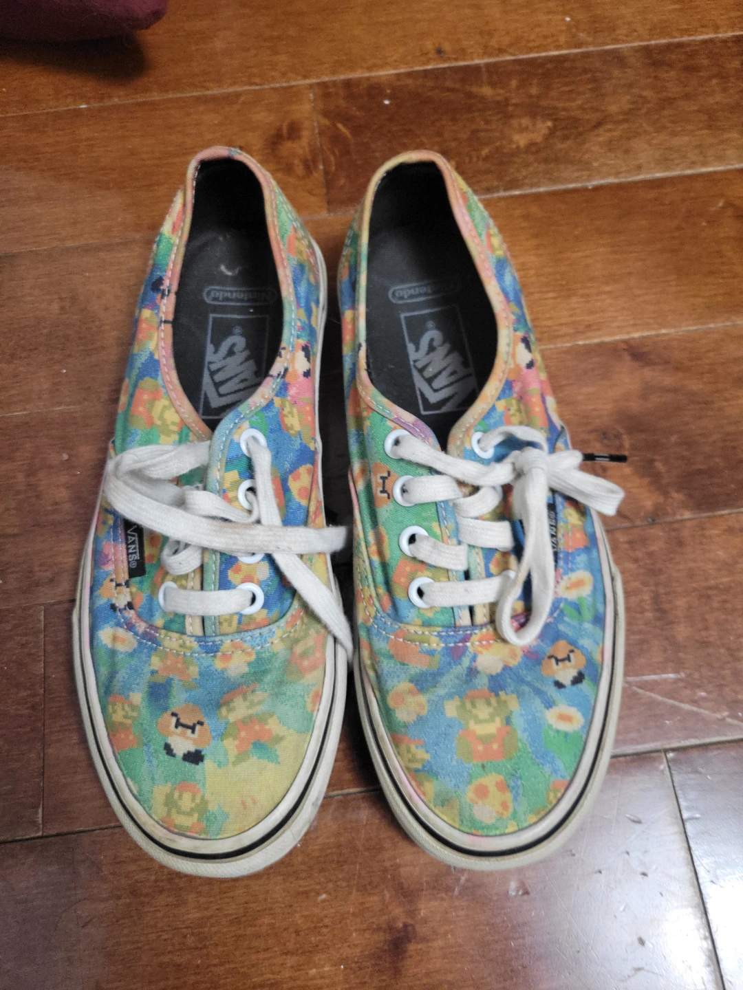 Vans Nintendo Mario Karts Authentic Shoes