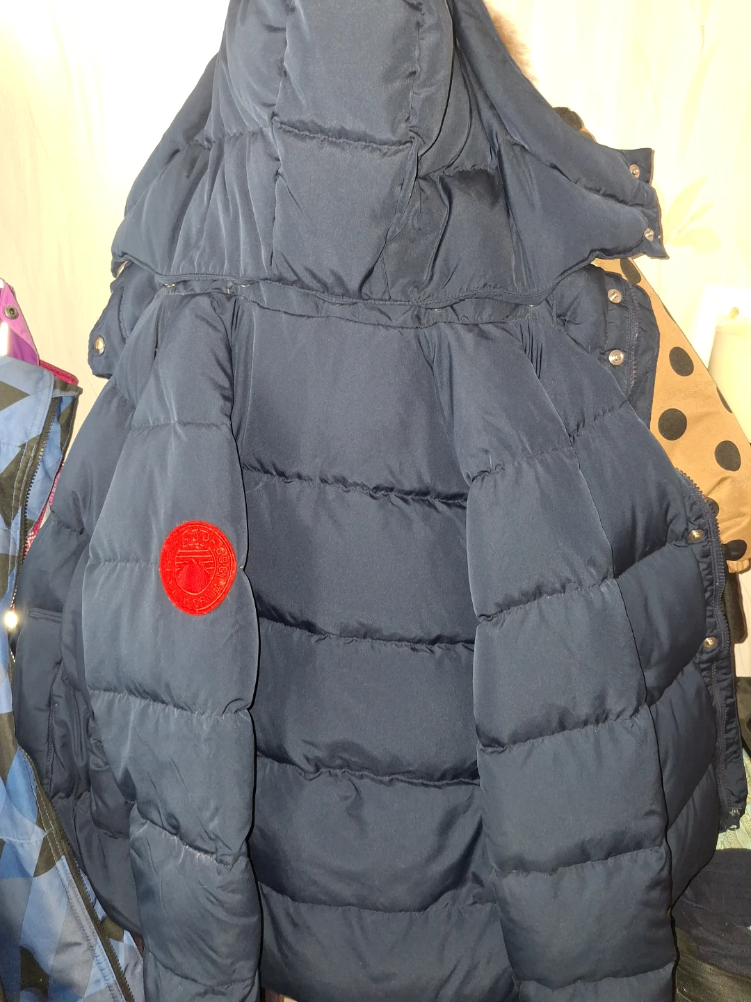 GAP Kids Navy Blue Puffer Jacket - photo 3