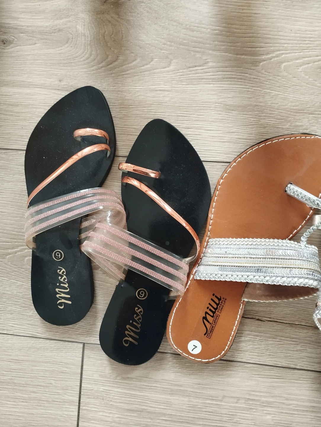 Lot of 6 pairs Women's Sandals( ethnic) - photo 5
