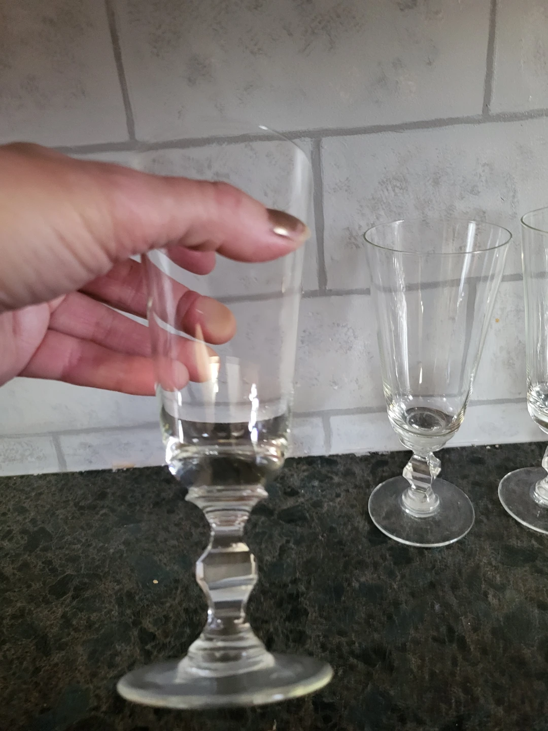 Set of 5 Champagne Flutes - photo 4