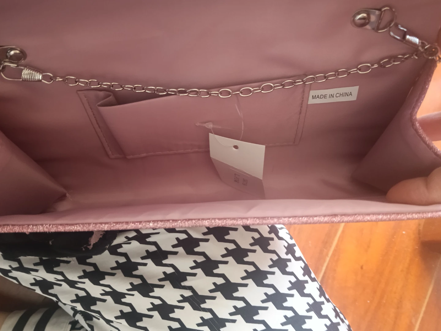 Pink Glitter Clutch Purse - photo 2