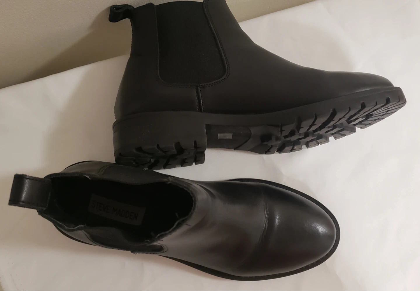 Brand new Steve Madden Ankle Women's Leather Boots - photo 3