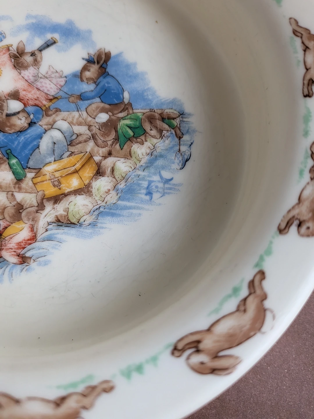 Royal Doulton Bunnykins English Fine Bone China Plate - photo 4