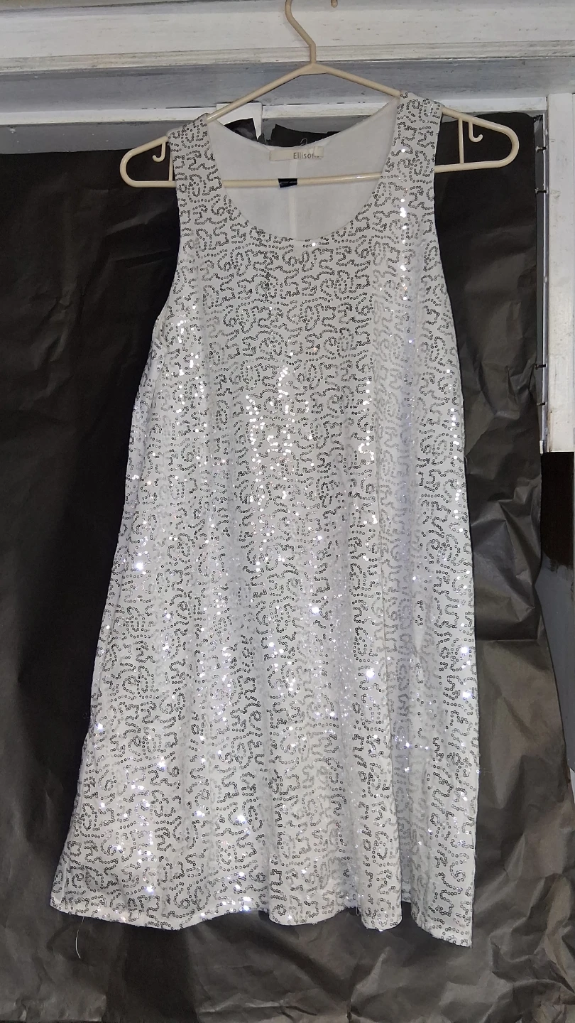 Ellison white sequin dress - photo 4