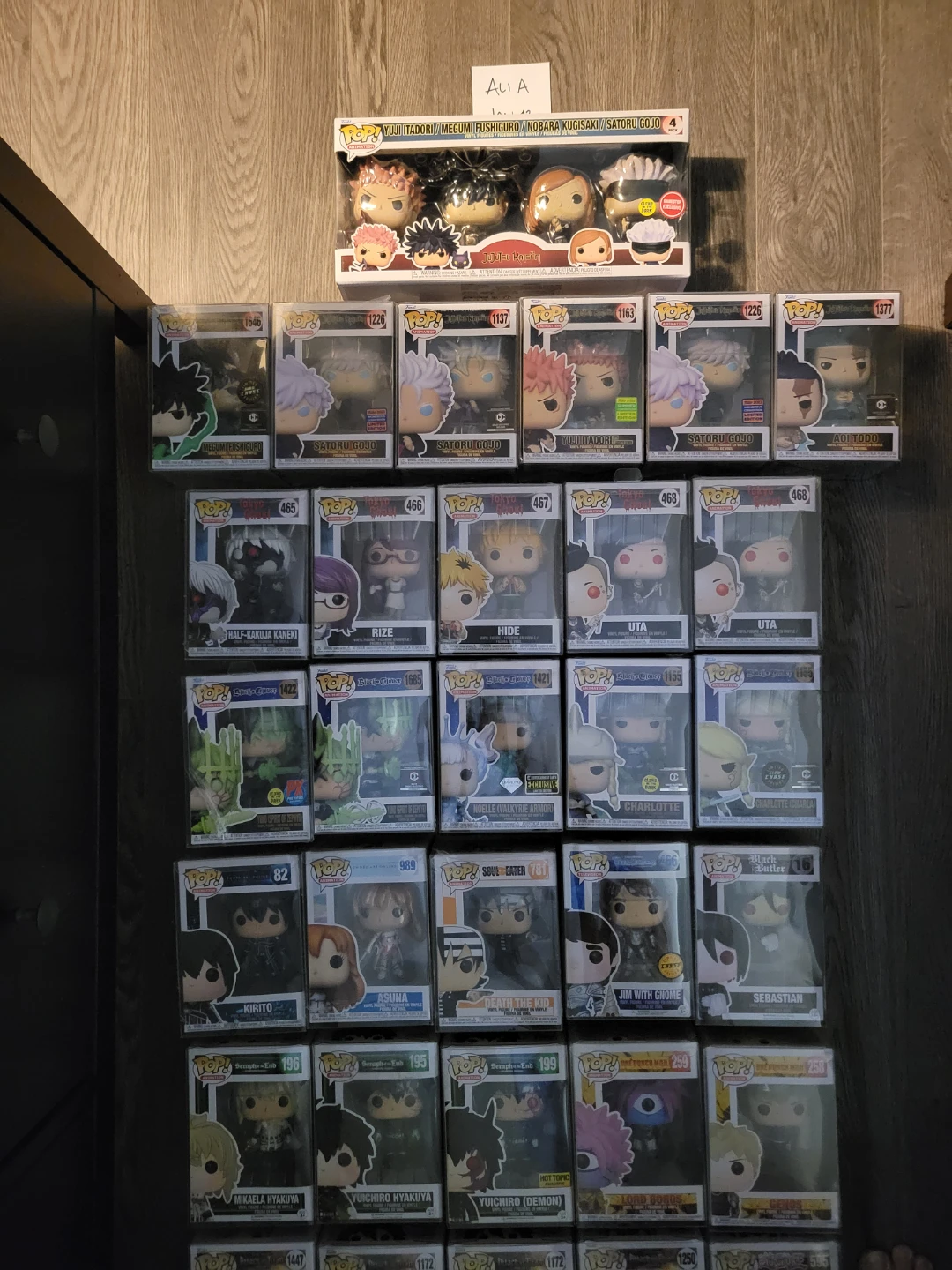 Variety of Exclusive Anime funko pops