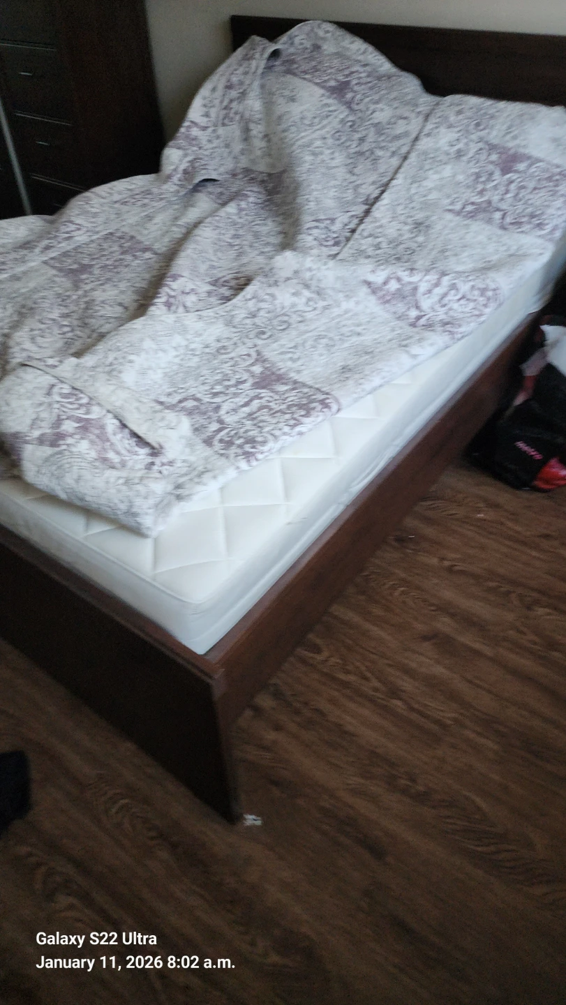 Queen Size Bed Frame with Storage - photo 3